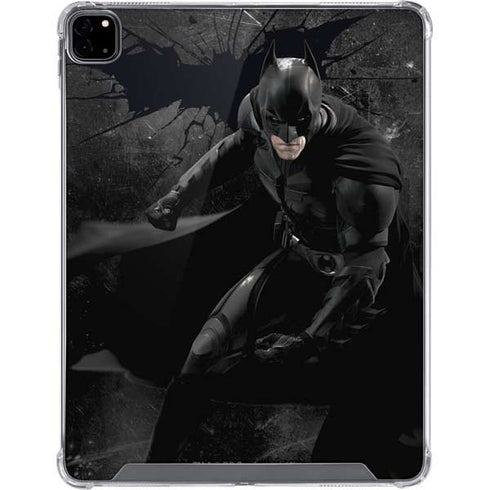 DC Comics Batman The Dark Knight Action pose iPad Pro 12.9in (2020) Clear Case